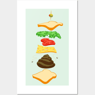 Sh!t Sandwich Posters and Art